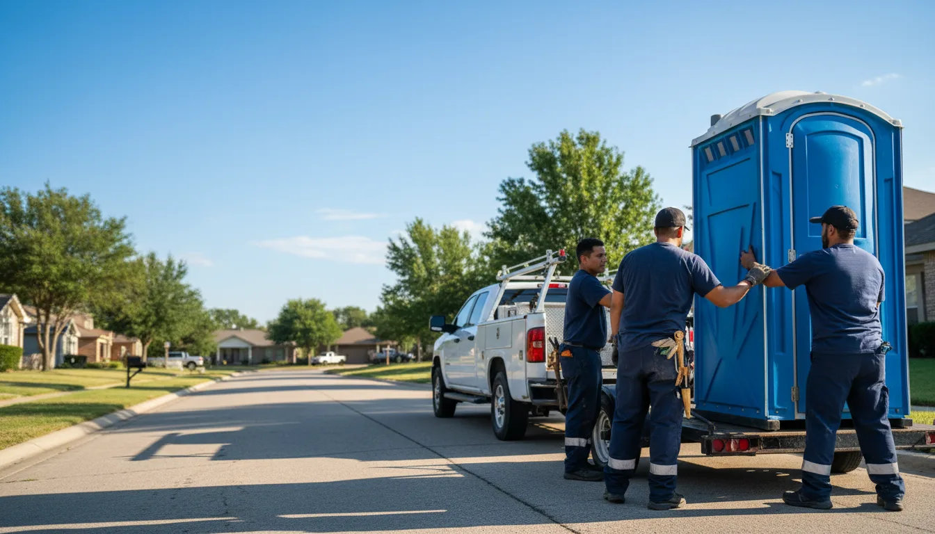Portable Toilet Rental in Lakeview, TX near me